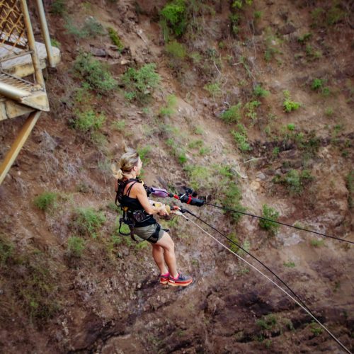 Victoria Falls Bridge Swing